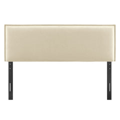 Camille Upholstered Linen Blend Full Size Headboard - Ornate Home