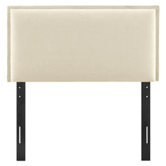 Camille Upholstered Linen Blend Twin Size Headboard - Ornate Home