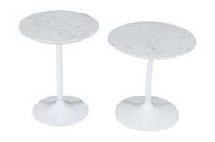 Camille White Nesting Table (Set of 2) - Ornate Home