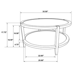 Camillo Maple  Coffee Table - Ornate Home