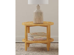 Camillo Maple  End Table - Ornate Home