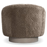 Camino Shearling Tawny - Cerused Swivel Chair