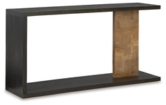 Camlett Brown Console Sofa Table - Ornate Home
