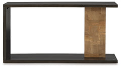 Camlett Brown Console Sofa Table - Ornate Home