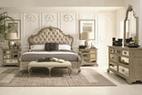 Campania Weathered Sand/Beige Panel King Bed - Ornate Home