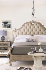 Campania Weathered Sand/Beige Panel King Bed - Ornate Home