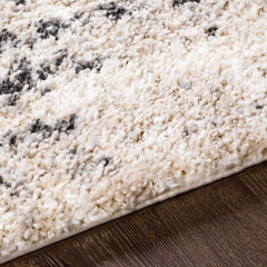 Campion Plush Cream Rug - Ornate Home