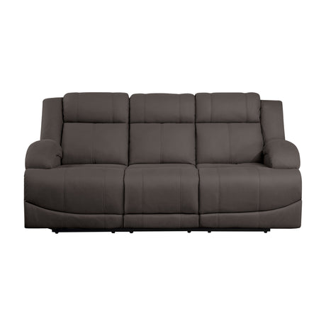 Camryn Charcoal Power Reclining Sofa and Loveseat - Ornate Home
