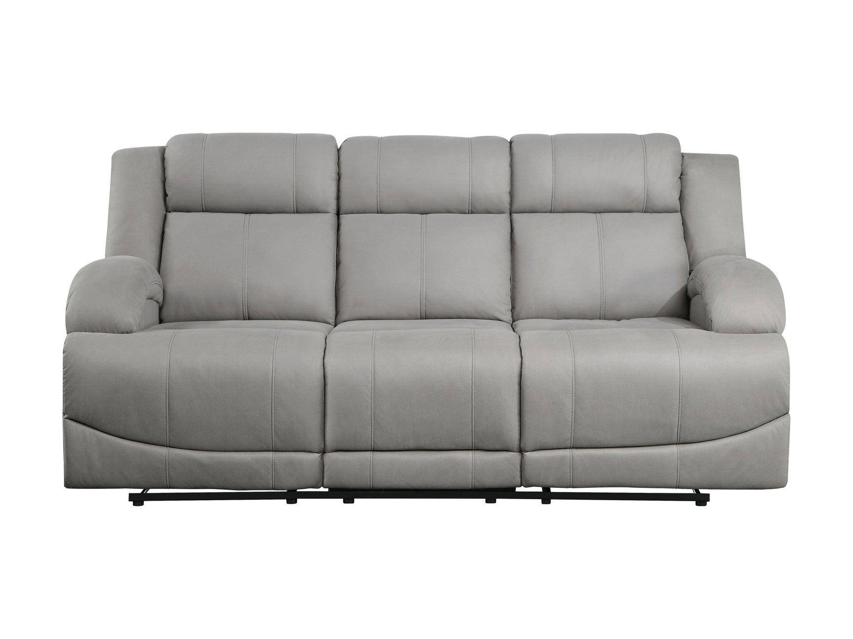 Camryn Gray Double Reclining Sofa - Ornate Home