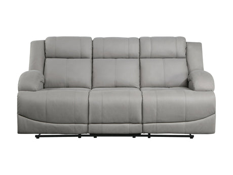 Camryn Gray Double Reclining Sofa - Ornate Home