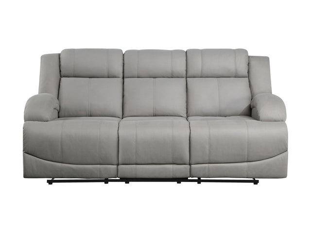 Camryn Gray Double Reclining Sofa - Ornate Home