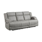 Camryn Gray Double Reclining Sofa - Ornate Home