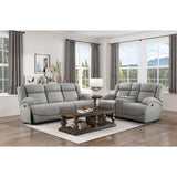 Camryn Gray Double Reclining Sofa - Ornate Home