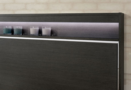 Camryn Warm Gray 5 Pc. Queen Bedroom Set w/ Chest - Ornate Home