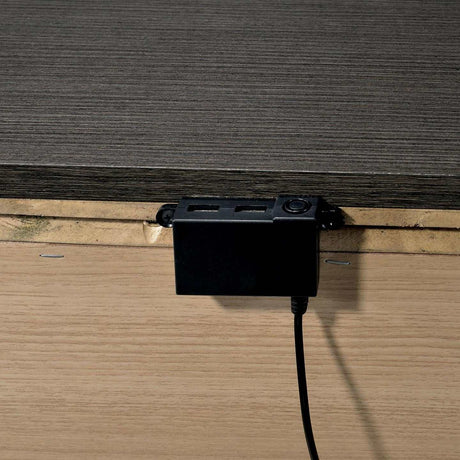 Camryn Warm Gray Nightstand - Ornate Home