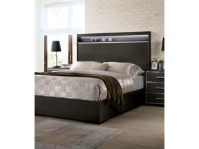 Camryn Warm Gray Queen Bed - Ornate Home