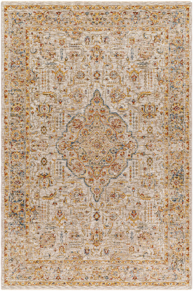 Canan Textured Rug with Fringes - Ornate Home