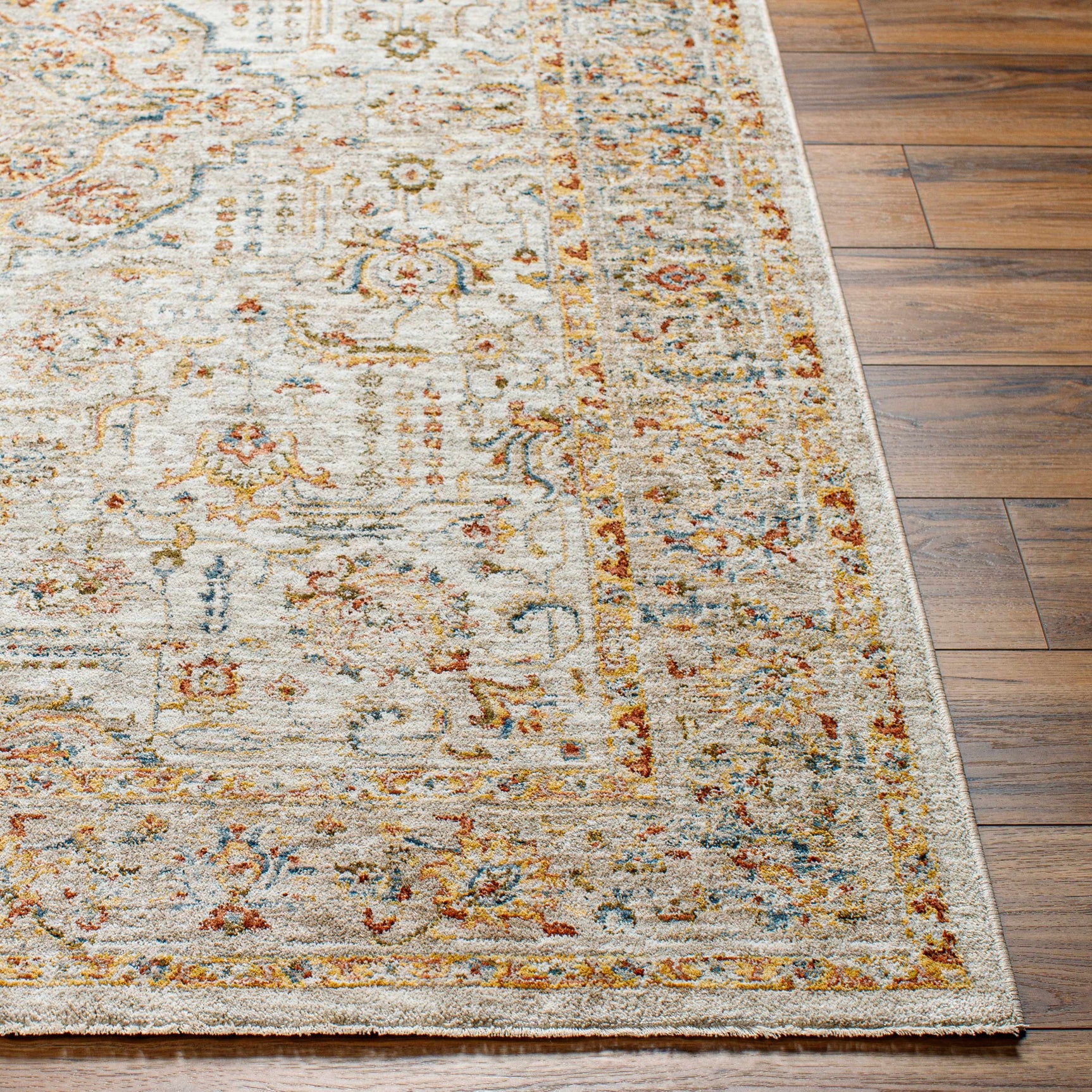 Canan Textured Rug with Fringes - Ornate Home