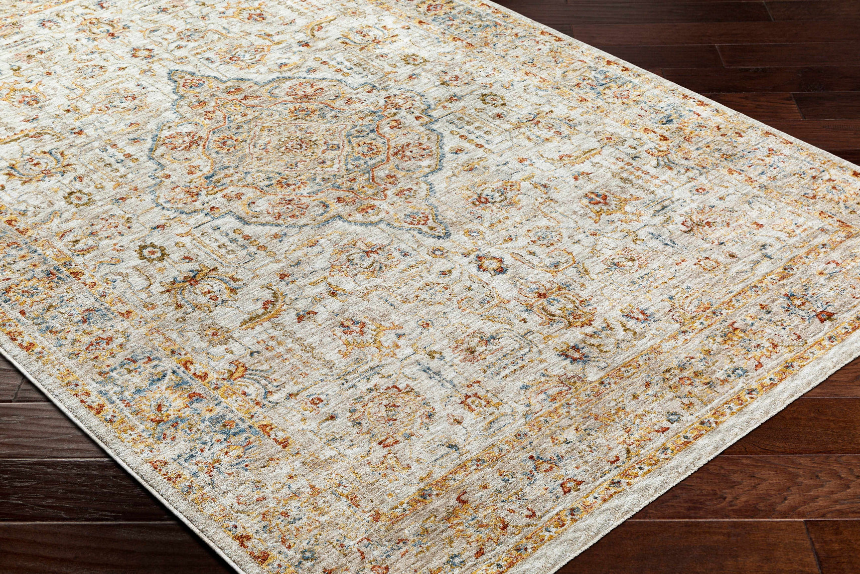 Canan Textured Rug with Fringes - Ornate Home
