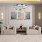 Canberra Mink Chair and a Half - Ornate Home