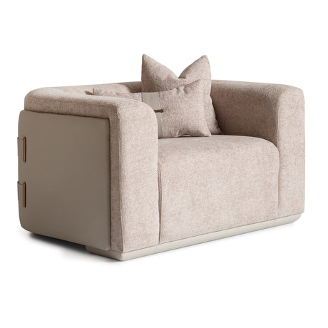 Canberra Mink Chair and a Half - Ornate Home