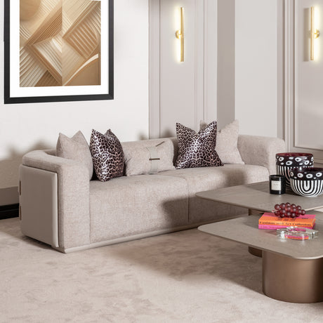 Canberra Mink Sofa - Ornate Home