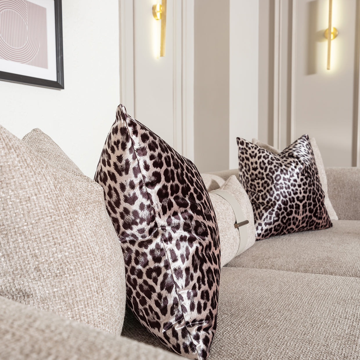 Canberra Mink Sofa - Ornate Home