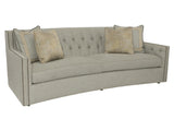 Candace Blue/Grey Fabric Sofa - Ornate Home
