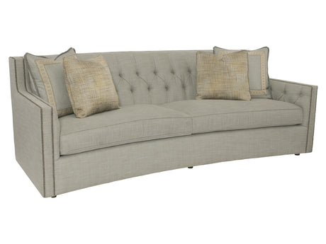 Candace Blue/Grey Fabric Sofa - Ornate Home