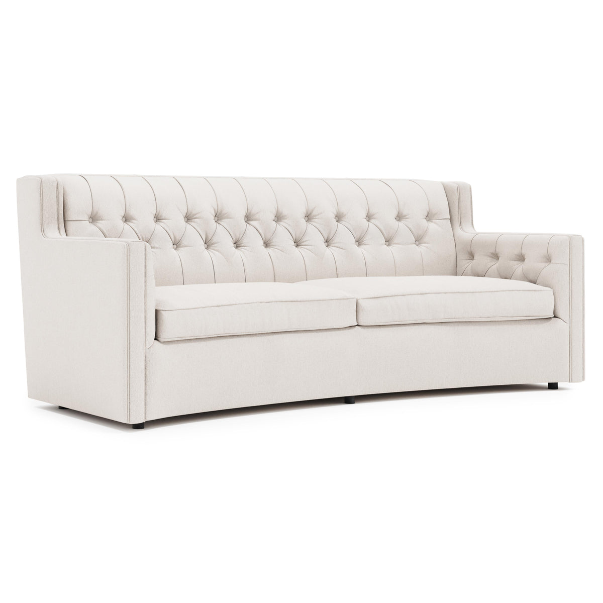 Candace Brown Sofa Without Pillows - Ornate Home
