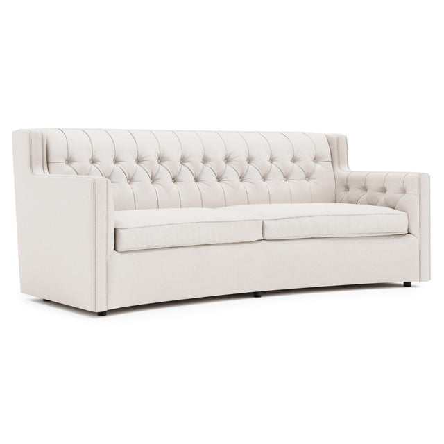 Candace Brown Sofa Without Pillows - Ornate Home