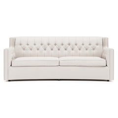 Candace Brown Sofa Without Pillows - Ornate Home