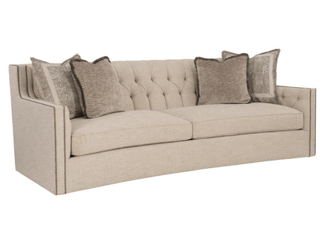Candace Cream Fabric Sofa - Ornate Home