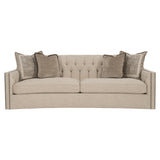 Candace Cream Fabric Sofa - Ornate Home