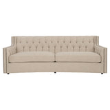 Candace Cream Fabric Sofa - Ornate Home