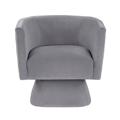Candace Gray Swivel Chair - Ornate Home