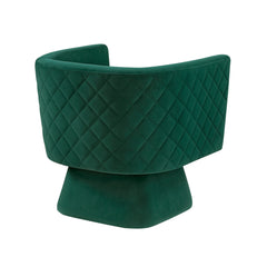 Candace Green Swivel Chair - Ornate Home