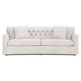 Candace Ivory Sofa Without Nails - Ornate Home