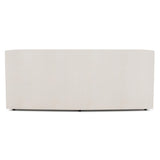 Candace Ivory Sofa Without Pillows & Nails - Ornate Home