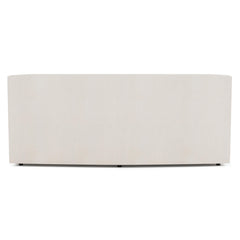 Candace Ivory Sofa Without Pillows & Nails - Ornate Home