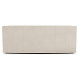 Candace Ivory Sofa Without Pillows & Nails - Ornate Home