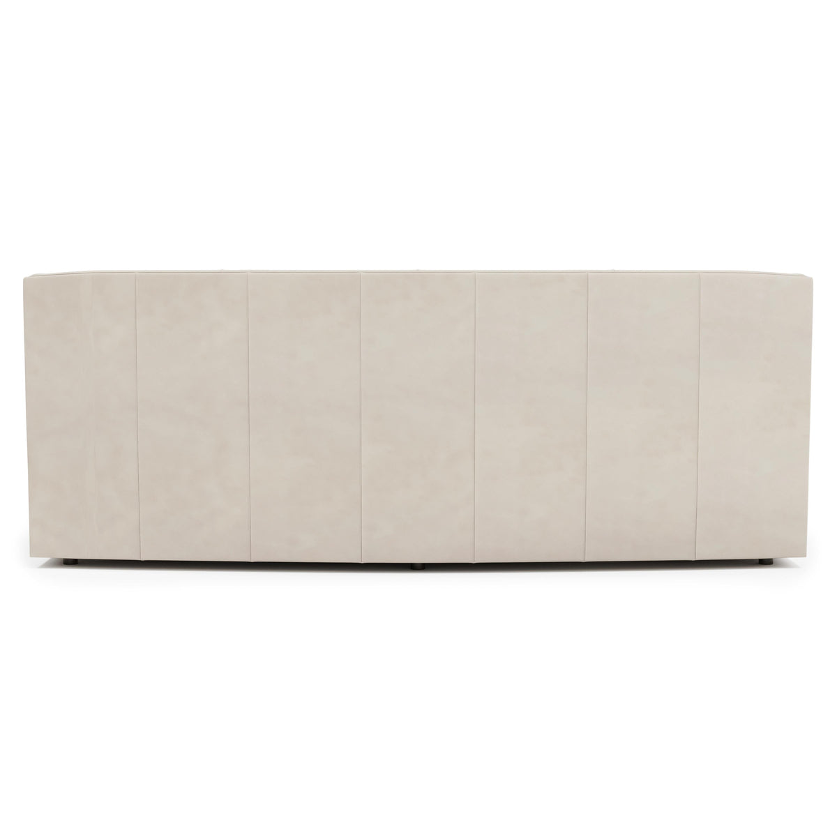 Candace Ivory Sofa Without Pillows & Nails - Ornate Home