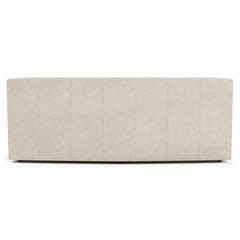 Candace Ivory Sofa Without Pillows & Nails - Ornate Home