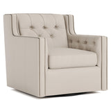 Candace Ivory Swivel Chair - Ornate Home