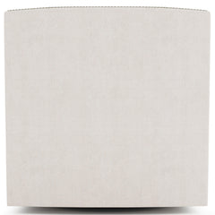 Candace Ivory Swivel Chair - Ornate Home