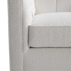 Candace White Swivel Chair - Ornate Home