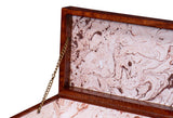 Candece Brown Leather Box (Set of 2) - Ornate Home