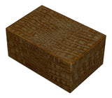 Candece Green Leather Box (Set of 2) - Ornate Home