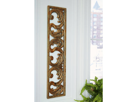 Candelario Natural Wall Decor - Ornate Home