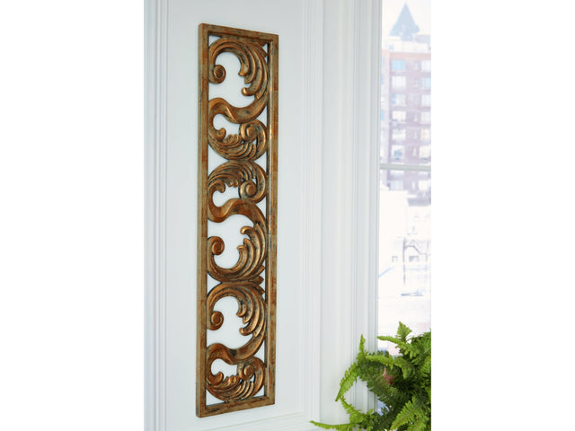 Candelario Natural Wall Decor - Ornate Home